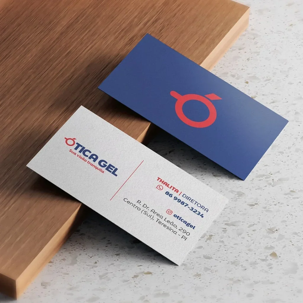 Ótica Gel — aplicação visual 4